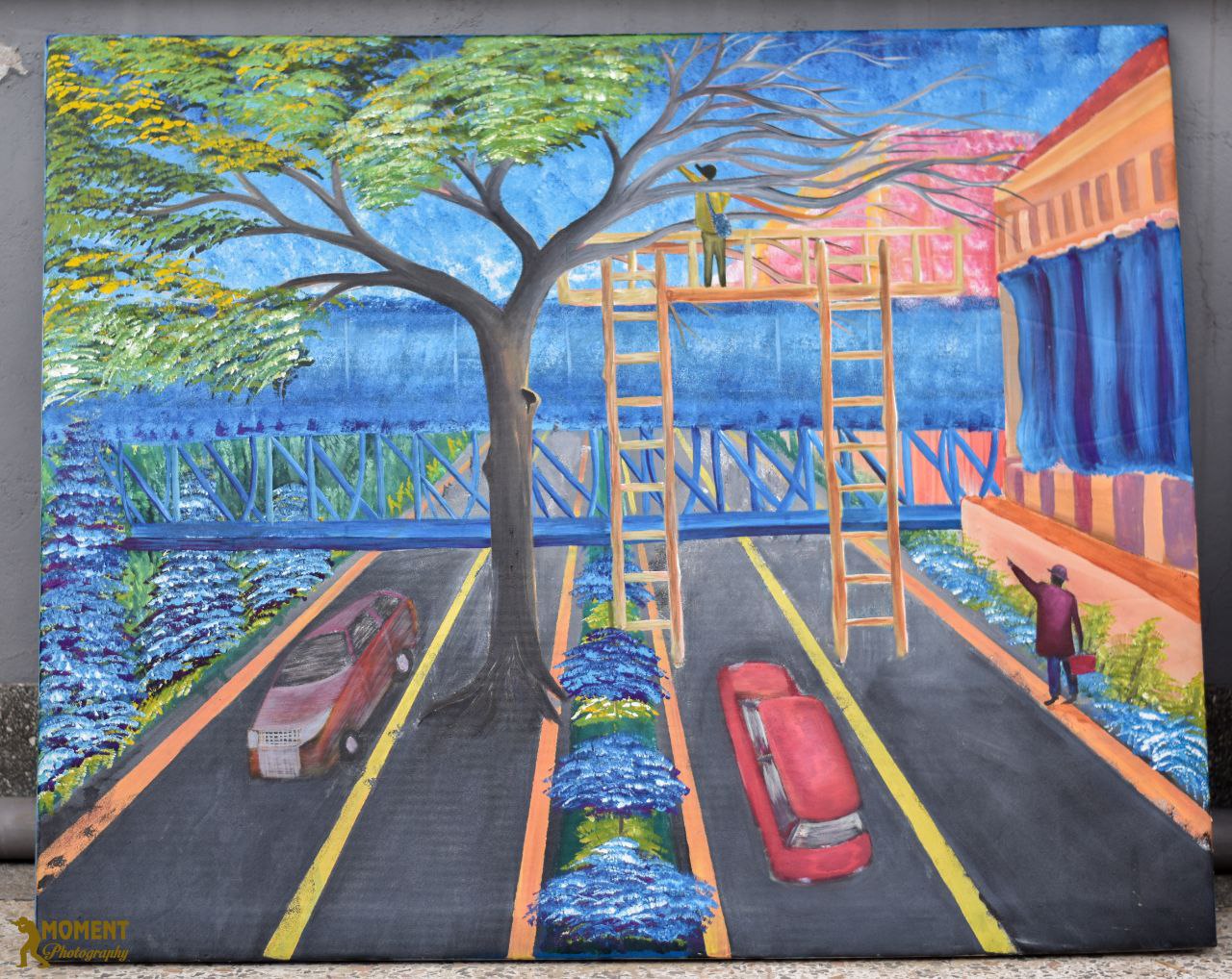 City Beneath the Canopy - Print